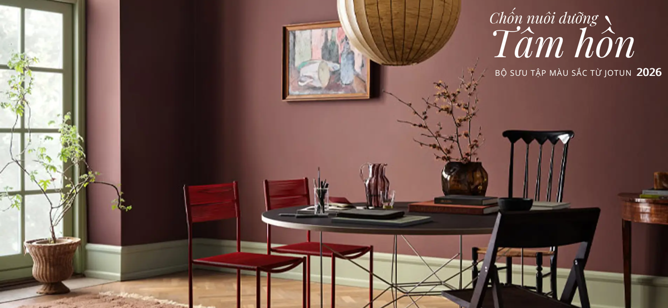 Bộ sưu tập mầu sắc Jotun 2026