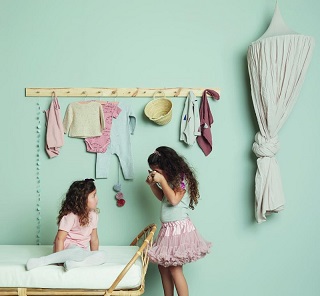 Những gam mầu sơn tường phòng của bé được ưa thích nhất