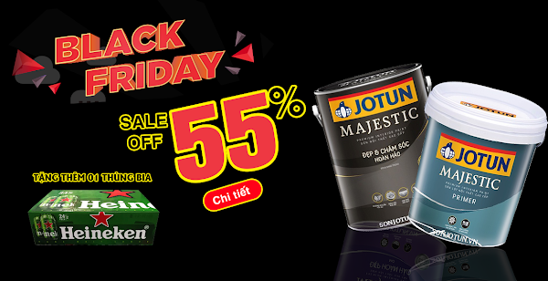 Mua Sơn Jotun Ưu Đãi Khủng - Lễ Hội Black Friday 2020