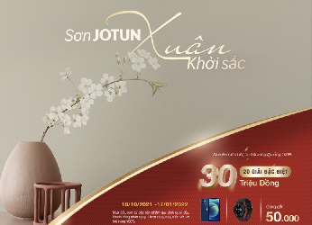 Xuân Khởi Sắc - Quay là trúng thưởng cùng sơn Jotun