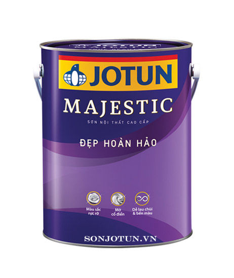 Sơn Jotun cao cấp Majestic đẹp Hoàn Hảo (bóng mờ)