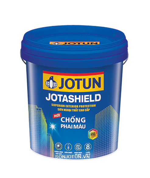 Sơn ngoại thất Jotun Jotashield chống phai mầu mới