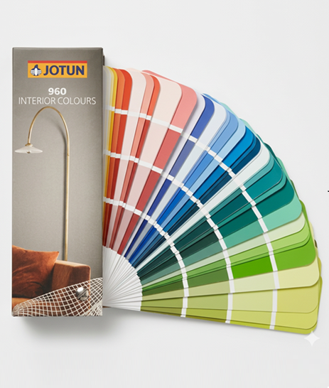 Quạt mầu nội thất sơn Jotun